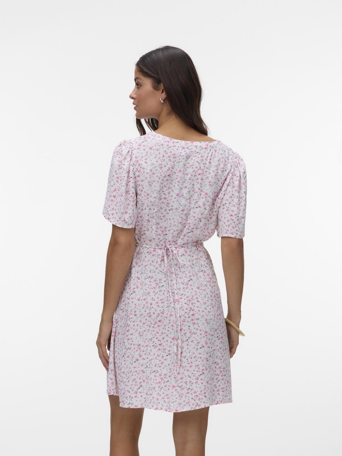 VMALBA Short Dress - Snow White - VERO MODA & VILA Bergvik